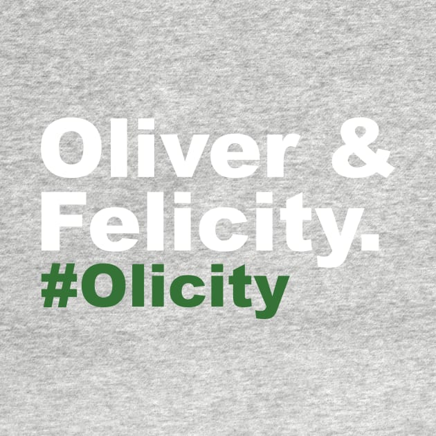 Oliver & Felicity #Olicity by FangirlFuel